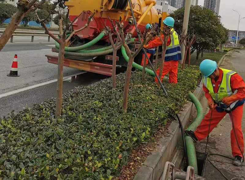 宿城市政管道清淤